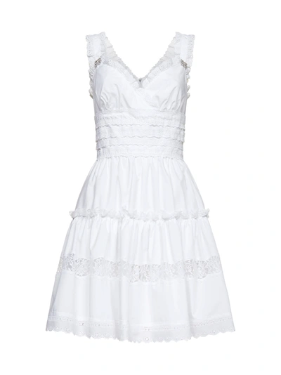 Shop Dolce & Gabbana Dress In Bianco