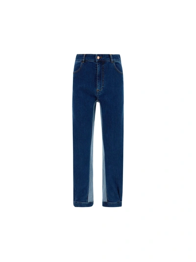 Shop See By Chloé Jeans In Denim Blue