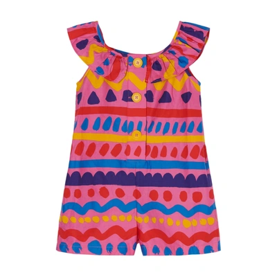 Shop Stella Mccartney Printed Jumpsuit In Multicolor