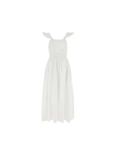 Shop Chloé Dress In White