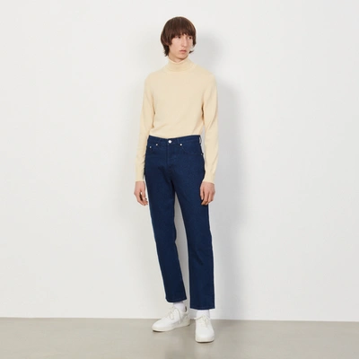 Sandro Mens Denim - Jean Mid-rise Slim-fit Organic Cotton-denim Jeans S In  Blau | ModeSens