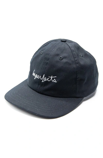 Shop Imperfects The Director's Baseball Cap In Black