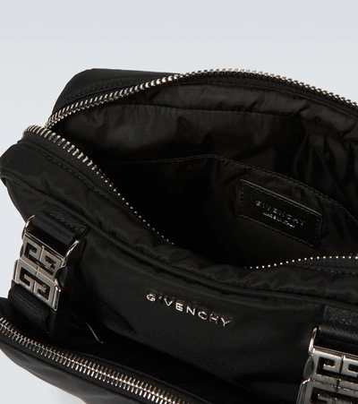 Shop Givenchy 4g Messenger Bag In Black