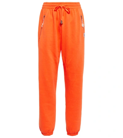 Shop Adam Selman Sport Zip-detail Sweatpants In Hazard