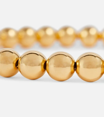Shop Jil Sander Sphere Necklace In Gold