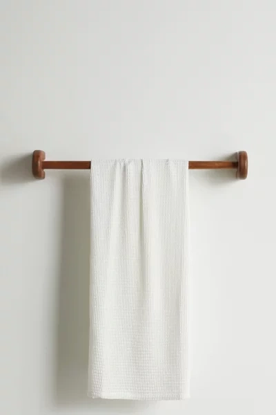Shop Urban Outfitters Leo Towel Rod In Brown