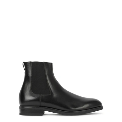 Paul Smith Canon Black Leather Chelsea Boots | ModeSens