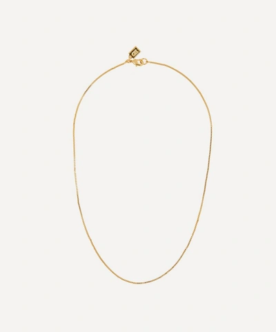 Shop Crystal Haze 18ct Gold-plated Box Chain Necklace