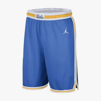 Shop Jordan Men's  College Dri-fit (ucla) Basketball Shorts In Blue