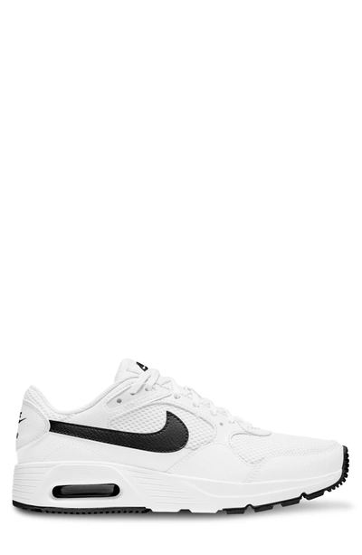 Shop Nike Air Max Sc Sneaker In 103 White/black