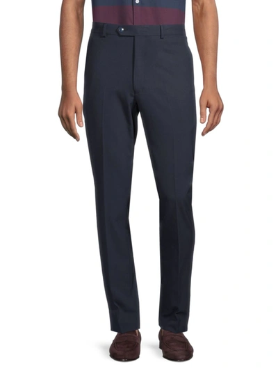 Shop Calvin Klein Men's Skinny-fit Pants In Navy