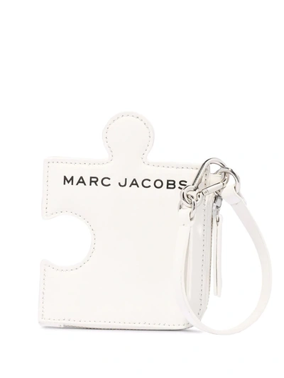 Shop Marc Jacobs The Jigsaw Puzzle Pouch In White
