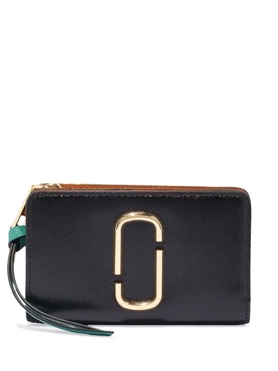 Shop Marc Jacobs The Compact Wallet In Blue