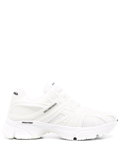 Shop Balenciaga Phantom Low-top Sneakers In White