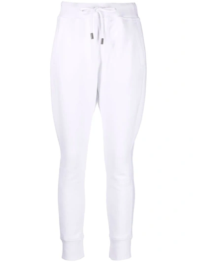 Shop Dsquared2 Icon-print Track Pants In White