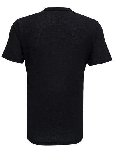 Jil Sander Short-sleeve Cotton T-shirt In Black | ModeSens