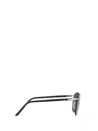 Shop Persol Sunglasses In Silver Matte Black