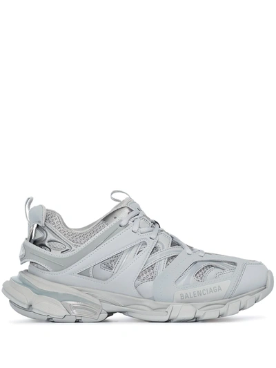 Balenciaga Sneakers Track Clearsole Aus Grauem Neopren In Grey | ModeSens