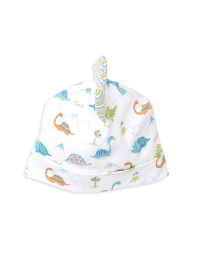 Shop Kissy Kissy Baby's Dino Digs Spikes Cotton Hat In Neutral