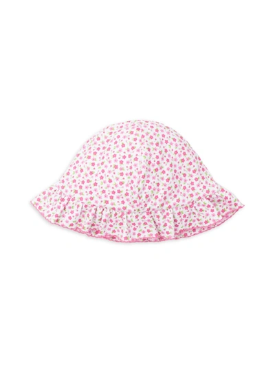 Shop Kissy Kissy Baby Girl's Watermelon Whimsy Reversible Floppy Hat In Neutral