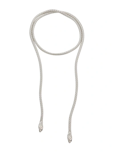 Shop Tane Mexico Women's Sterling Silver Snake Wrap Necklace