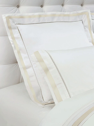 Shop Downtown Company Hotel 2-piece Pillowcase Set In White Ivory