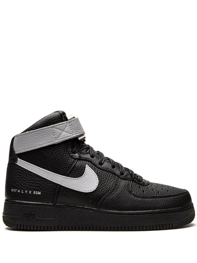 Shop Nike X Alyx 1017 Air Force 1 High Sneakers In Black