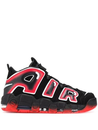 Nike Air More Uptempo '96 Red Toe Sneakers - Farfetch