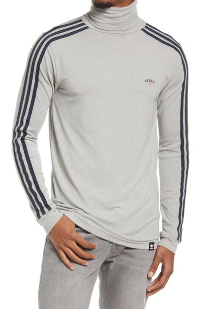 Adidas Originals X Noah Turtleneck Top Solid Grey In Mgh Solid Grey |  ModeSens