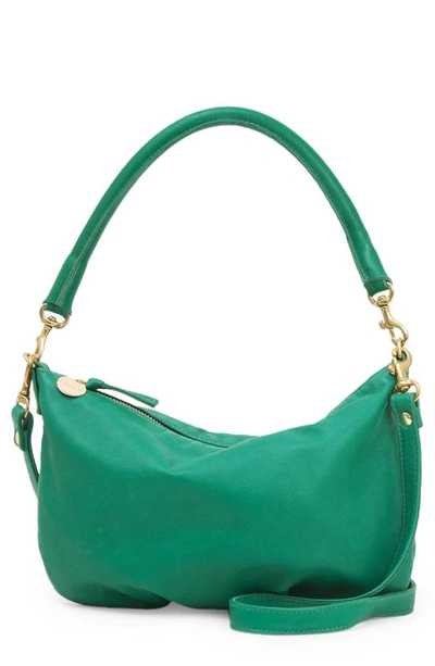 Clare V Petit Moyen Messenger Bag In Emerald