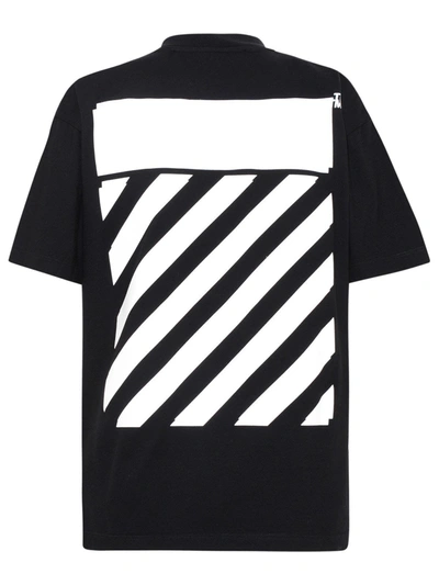 Shop Off-white T-shirt Diag Nera In Black