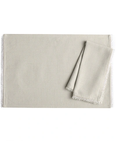Shop Lenox French Perle 19" X 19" Napkin In Natural