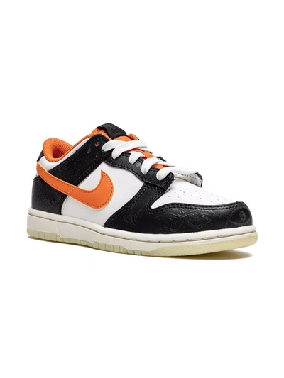 Nike Dunk Low Prm "sail/starfish-black" Sneakers In White