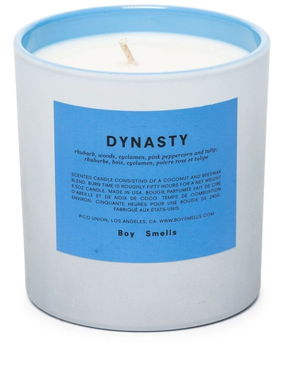 Shop Boy Smells Dynasty Scented Candle (240g) In Grey