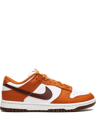 Shop Nike Dunk Low "bronze Eclipse" Sneakers In White