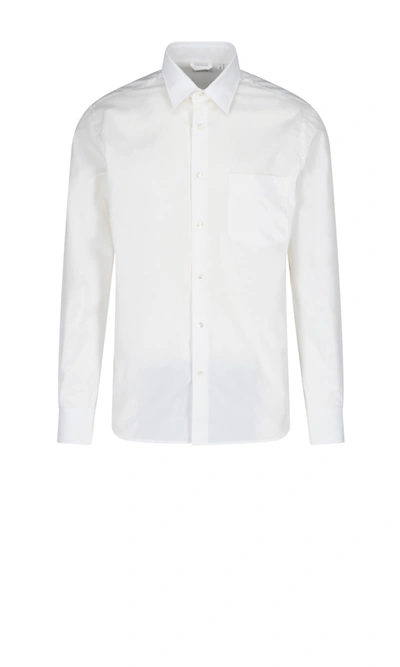 Aspesi Chest Pocketed Buttoned Shirt
