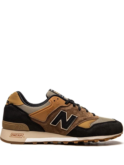 New Balance Made In Uk 577 Leather And Mesh Low-top Trainers In Brown |  ModeSens