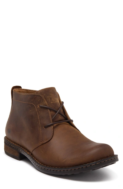 Shop Born Hobert Chukka Boot In Dark Brown F/g