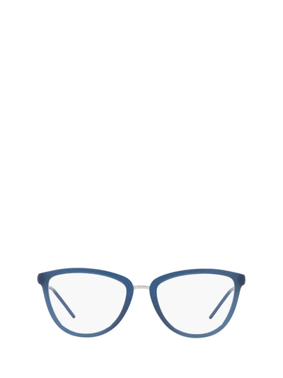 Shop Emporio Armani Eyeglasses In Blue Avio Milky