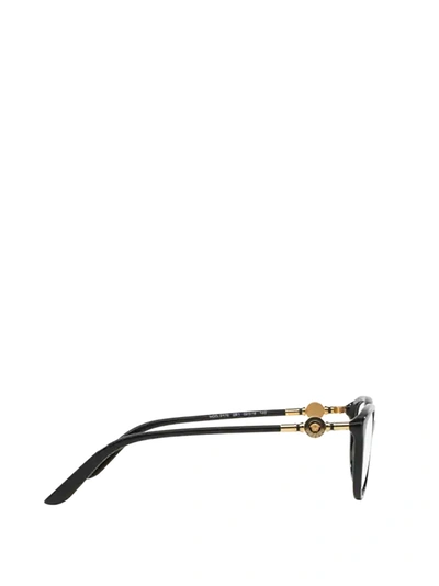 Shop Versace Eyewear Eyeglasses In Black