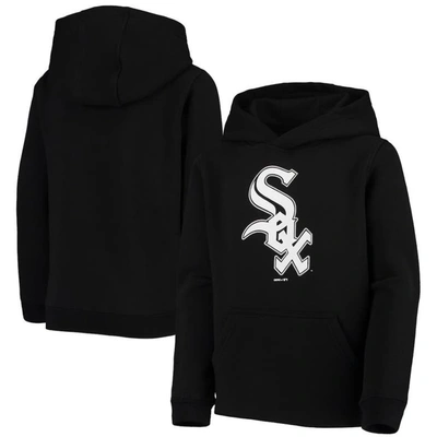 Shop Zzdnu Outerstuff Youth Black Chicago White Sox Primary Team Logo Pullover Hoodie