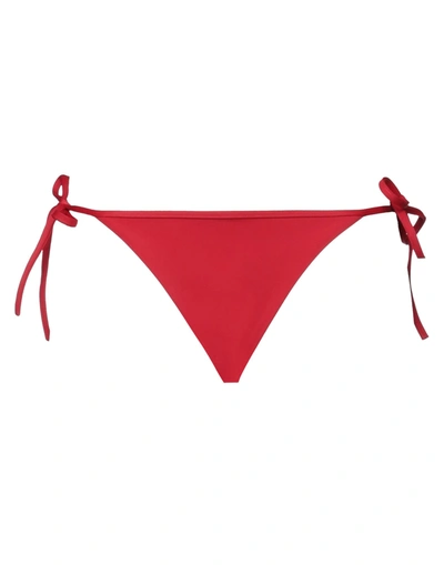 Shop Dsquared2 Bikini Bottoms In Red
