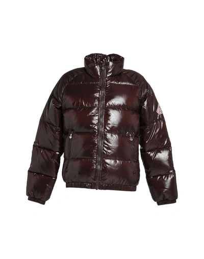 Shop Pyrenex Down Jackets In Maroon