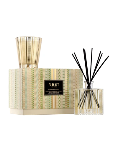Nest New York 2-pc. Birchwood Pine Candle & Reed Diffuser Gift Set