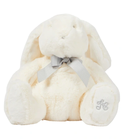 Shop Tartine Et Chocolat Baby Constance The White Rabbit Stuffed Animal In Ecru