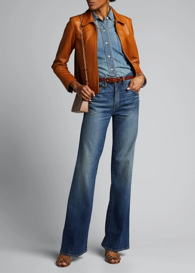 Shop Nili Lotan Celia Jeans In Faded Wash