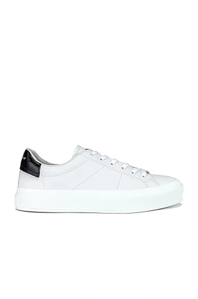 Shop Givenchy City Court Sneaker In White & Black