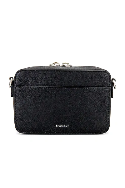 Shop Givenchy Antigona Camera Bag In Black & White