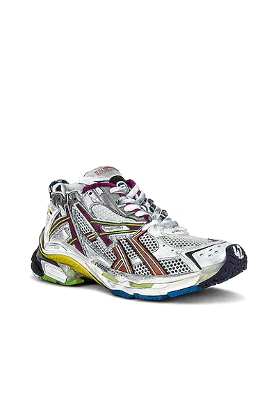 Shop Balenciaga Runner In Multicolor