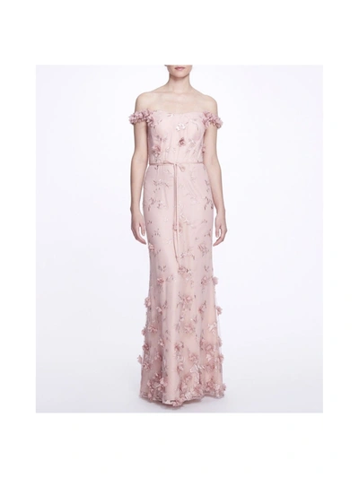 Shop Marchesa Bridesmaids Venice Gown In Pink